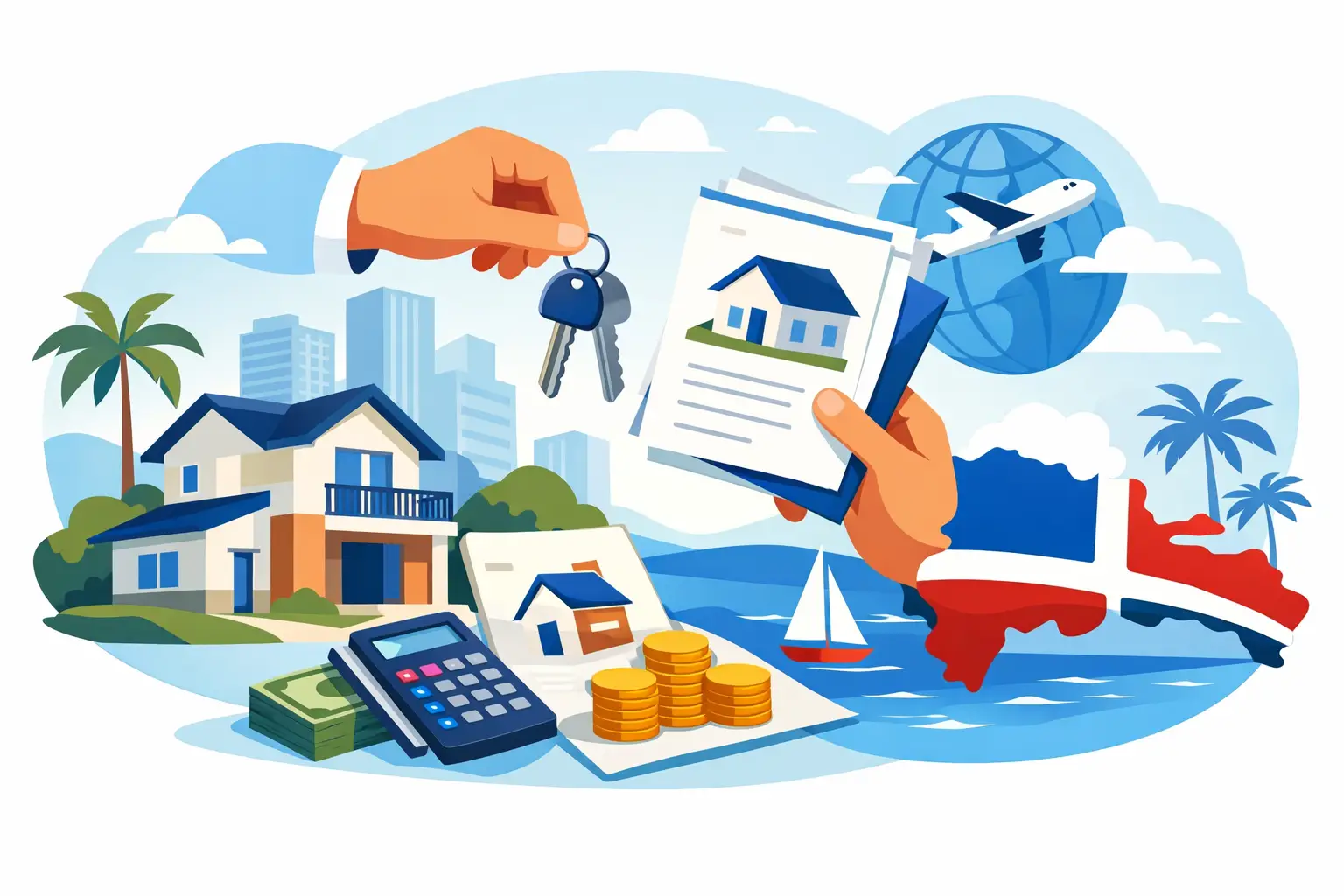 Financiamiento hipotecario para dominicanos ausentes
